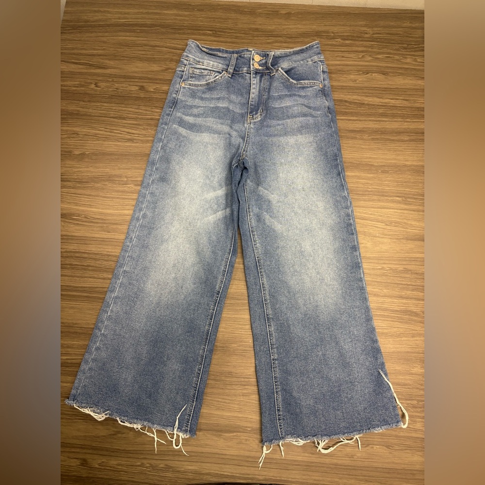 YMI High Rise Dream Fit Wide Leg Jeans Size 9 / 29
